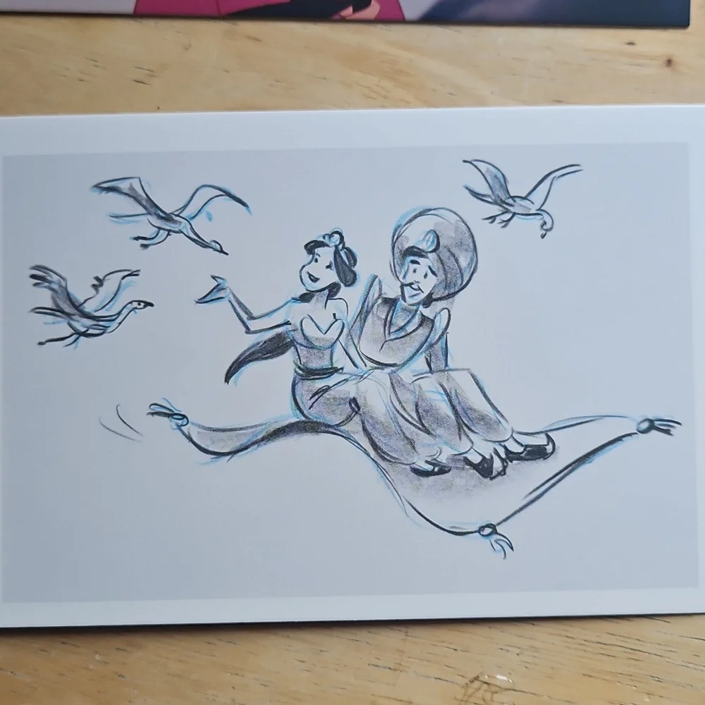 Disney Princess Postcards Pack
